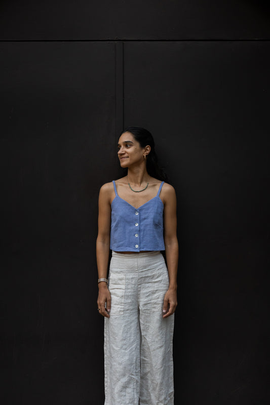 Top Anhelo Lavanda 100% Algodón